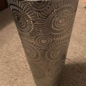 Silver Decorative Vase